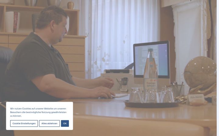 Screenshot of bestattungshaus-alexander.com