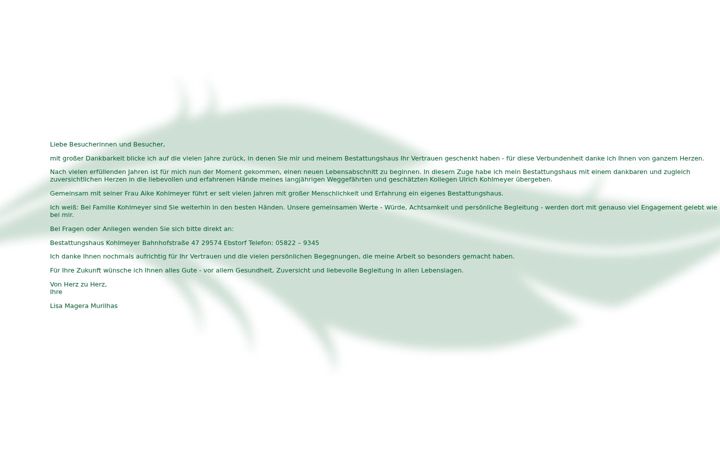 Screenshot of bestattungshaus-magera.de