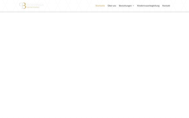 Screenshot of bestattungshauspoppinga.de