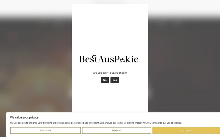 Screenshot of bestauspokie.com