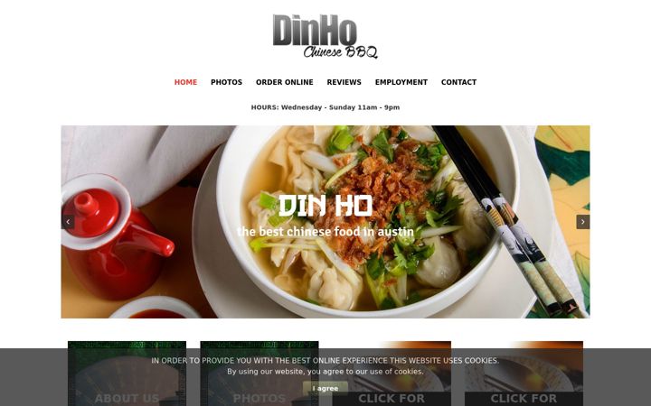 Screenshot of bestaustinchinesefood.com