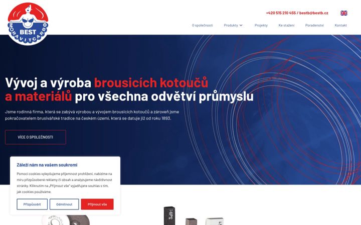 Screenshot van bestb.cz