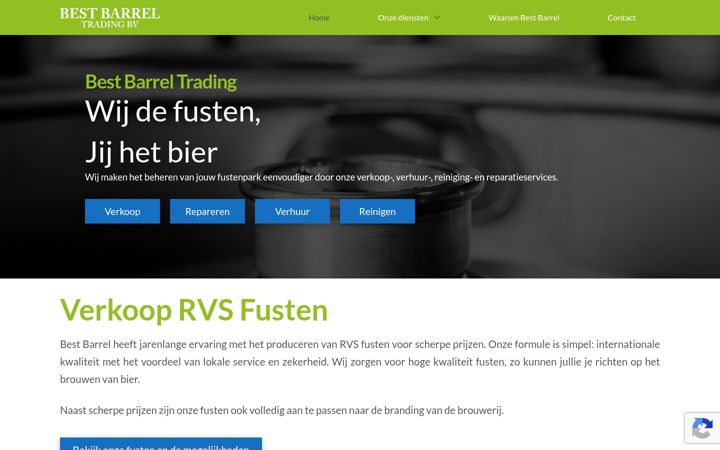 Screenshot of bestbarrel.nl
