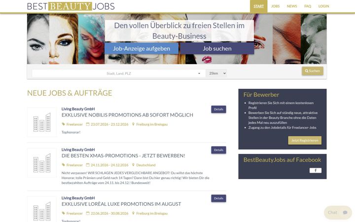 Screenshot stránky bestbeautyjobs.net