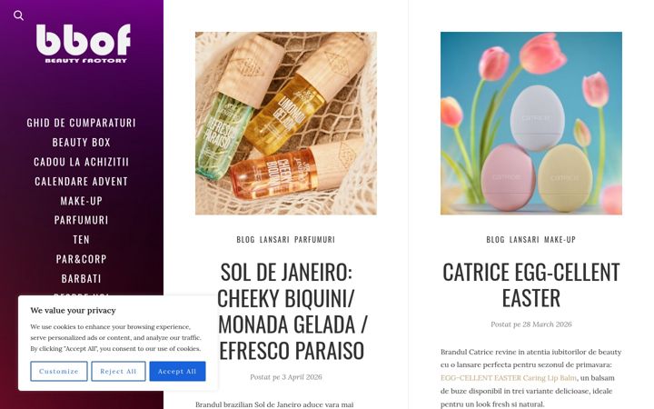Screenshot of bestbeautyoffersfactory.com