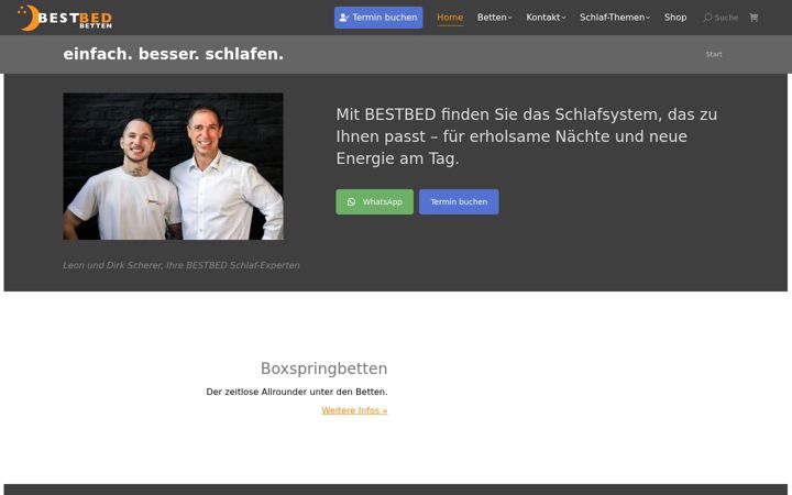 Screenshot of bestbed.de
