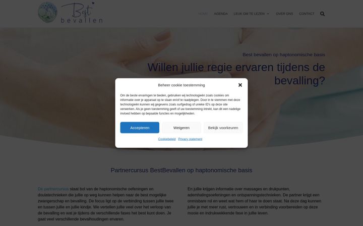Screenshot of bestbevallen.nl