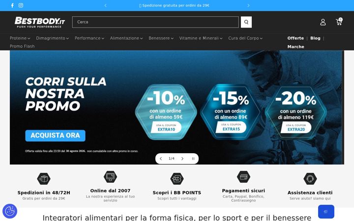 Screenshot of bestbody.it
