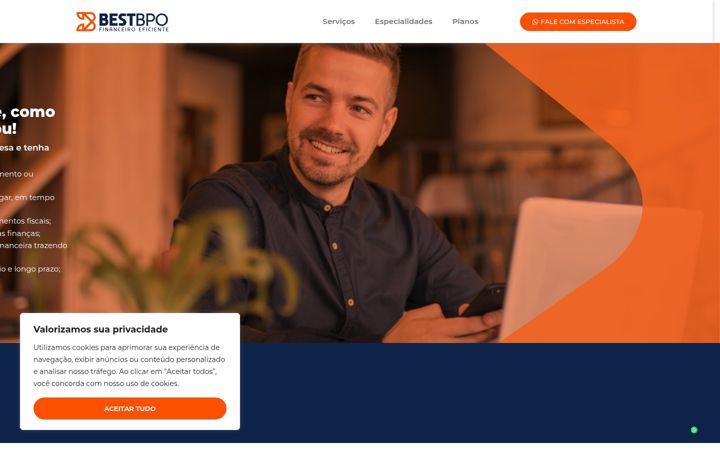 Screenshot of bestbpofinanceiro.com.br