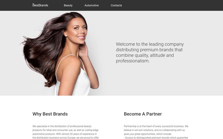 Screenshot of bestbrandsglobal.com
