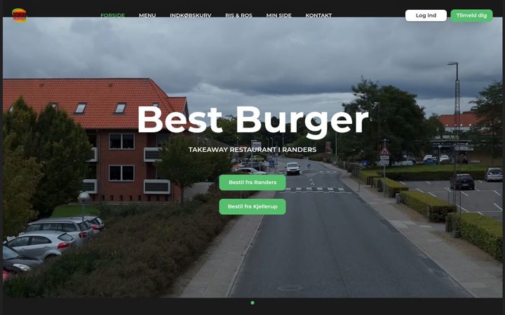 Screenshot of bestburger.dk