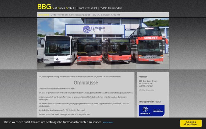 Screenshot of bestbuses.de