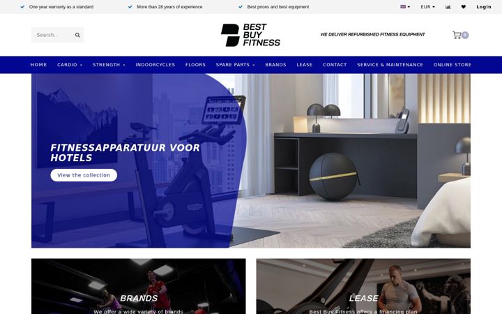 Screenshot of bestbuyfitness.be