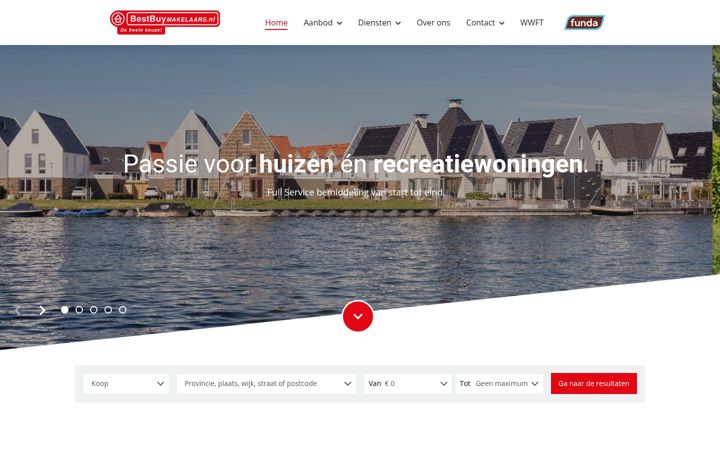 Zrzut ekranu bestbuymakelaars.nl