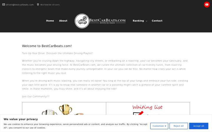 Screenshot of bestcarbeats.com
