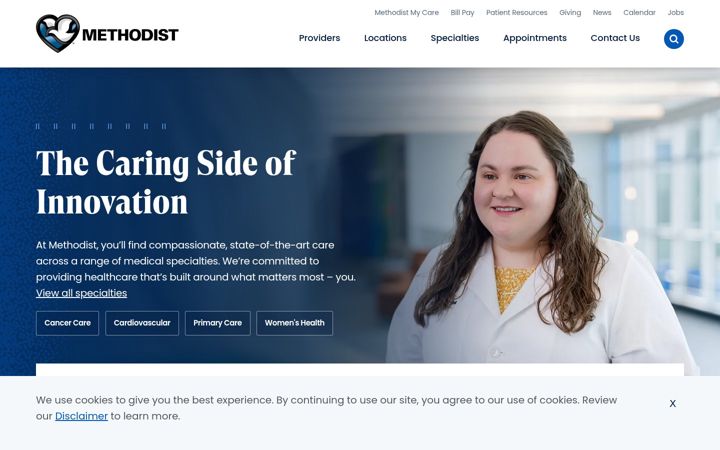 Screenshot of bestcare.org