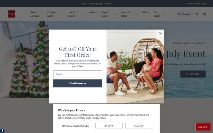 Screenshot of bestchoiceproducts.com