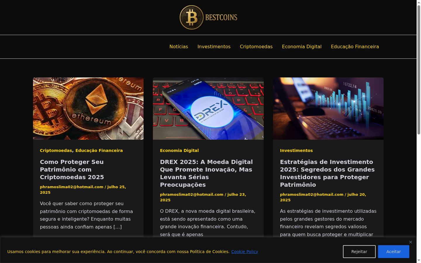 Screenshot tal-banner tal-kunsens muri qabel kwalunkwe interazzjoni