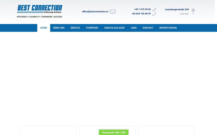 Screenshot of bestconnection.at