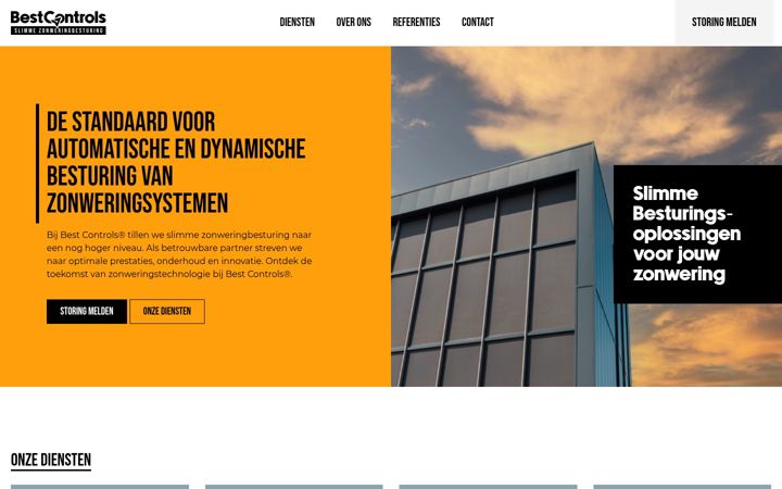 Zrzut ekranu bestcontrols.nl