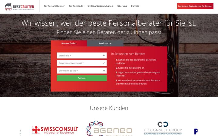 Screenshot of bestcruiter.com