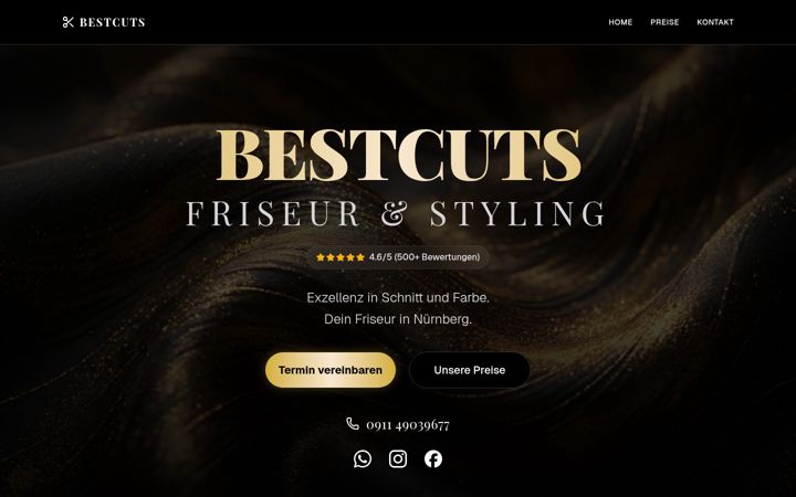 Screenshot of bestcuts.de