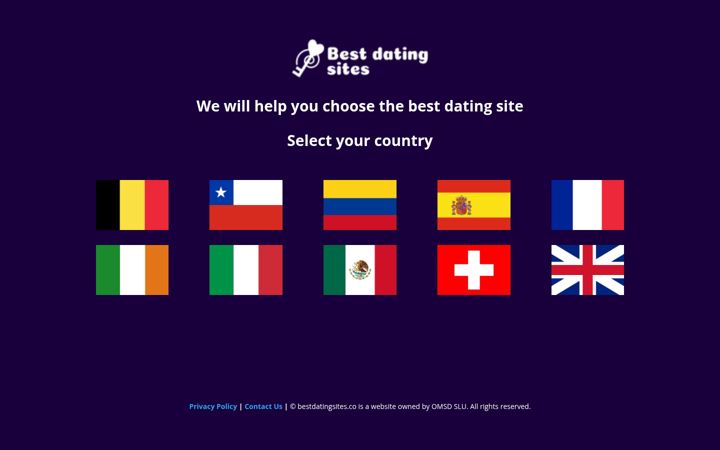 Snímek obrazovky bestdatingsites.co