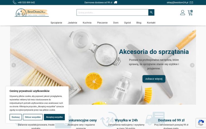 Ekrano kopija bestdom24.pl