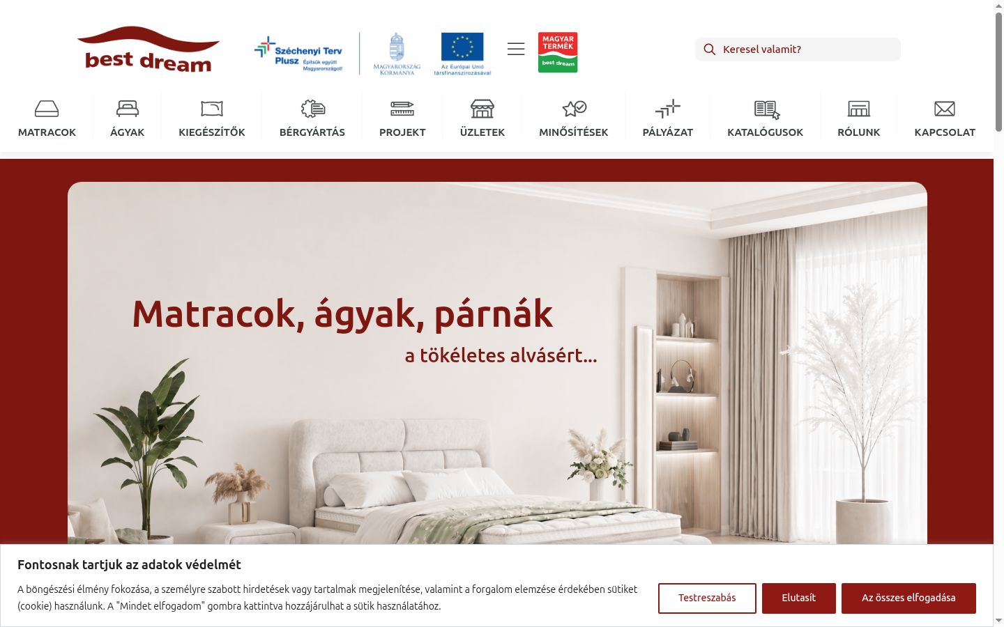 Screenshot του banner συγκατάθεσης που εμφανίστηκε πριν από οποιαδήποτε αλληλεπίδραση