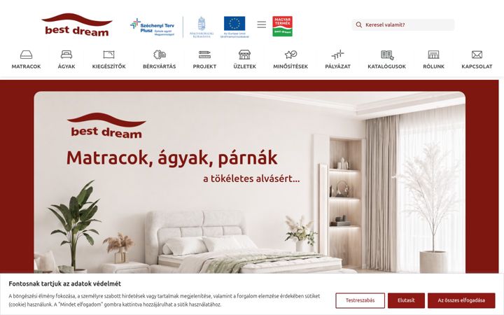 Screenshot του bestdream.hu