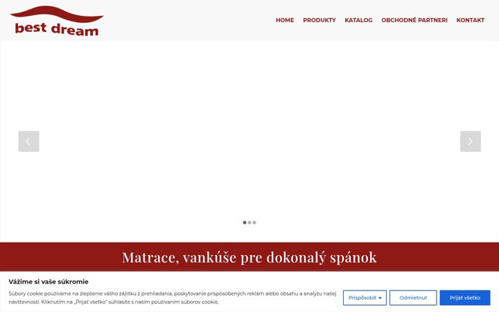 Ekrānuzņēmums no bestdream.sk