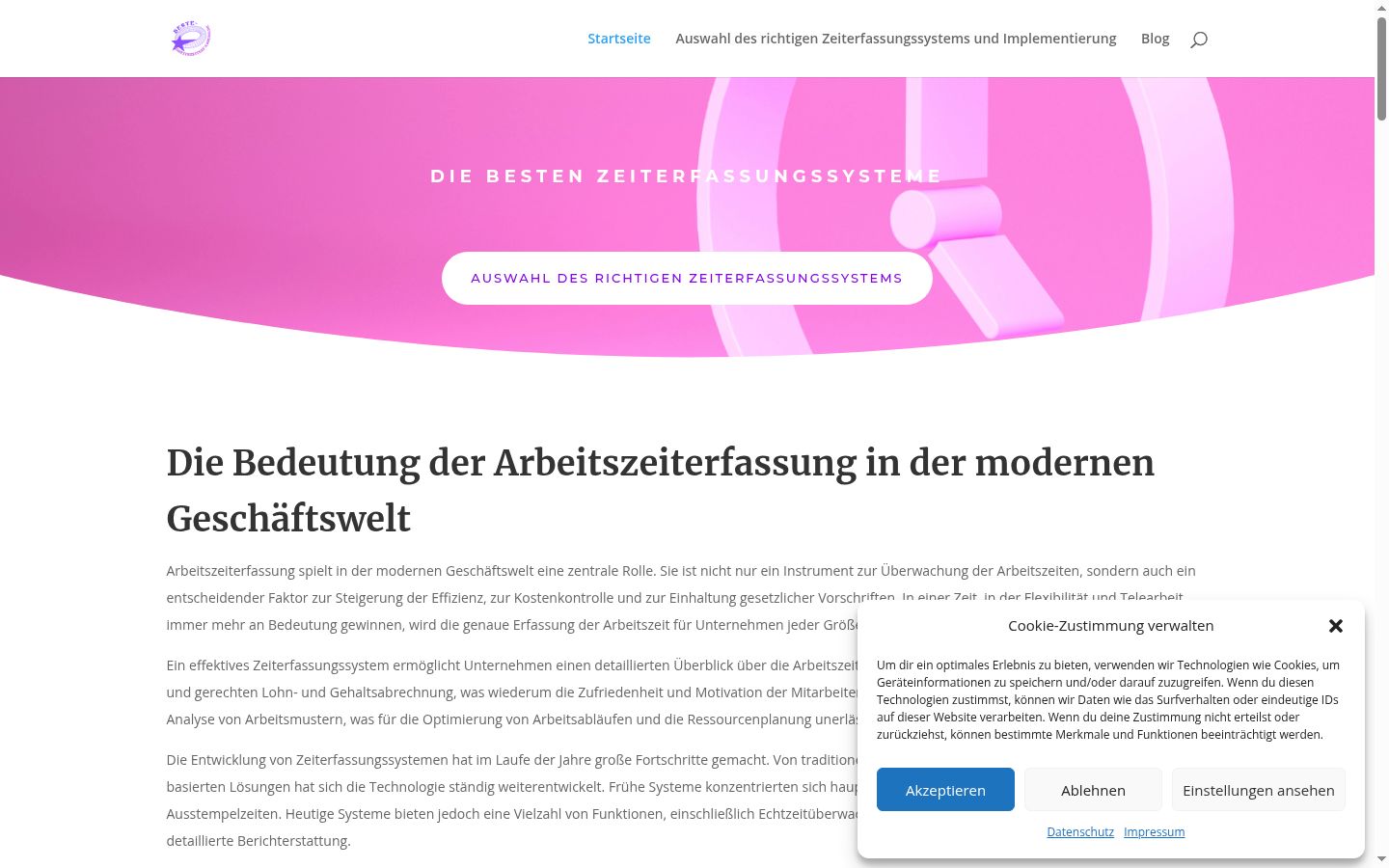 Screenshot tal-banner tal-kunsens muri qabel kwalunkwe interazzjoni