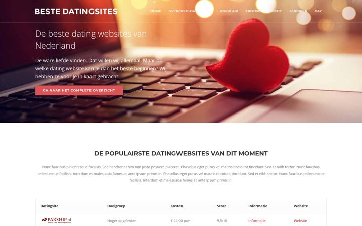 Screenshot of beste-datingsites.com