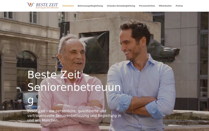 Screenshot of beste-zeit.com