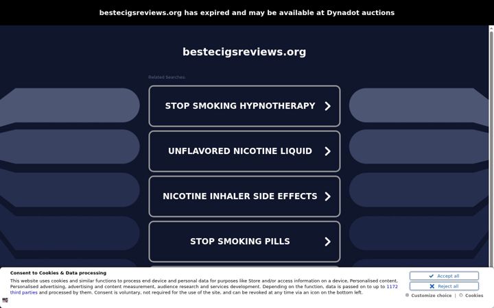 Screenshot of bestecigsreviews.org