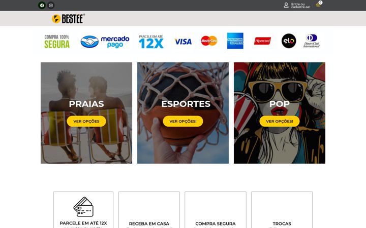 Screenshot di bestee.com.br