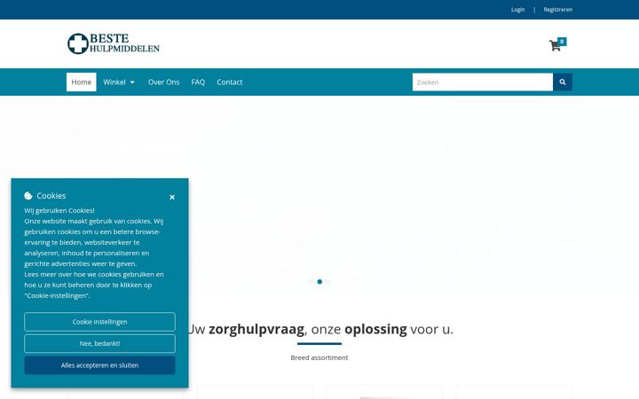 Екранна снимка на bestehulpmiddelen.nl