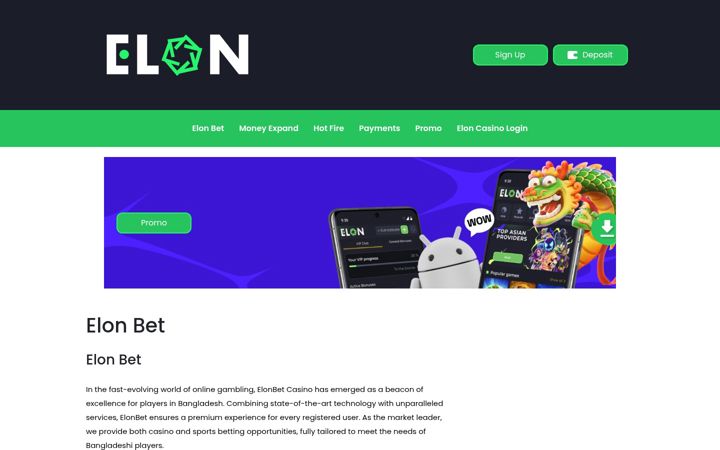 Screenshot of bestelonbet.com