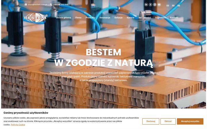 Ekrano kopija bestem.com.pl