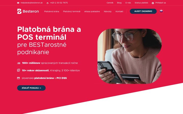 Screenshot of besteron.com