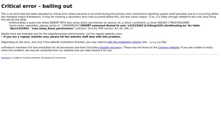 Screenshot of bestetistics.de