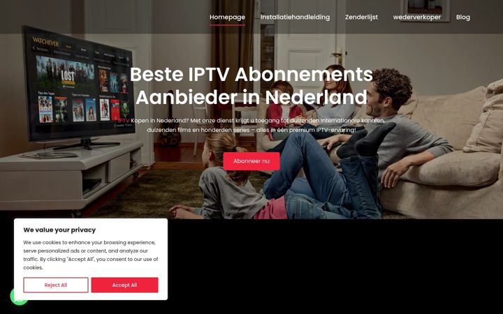 Screenshot of bestetv.shop