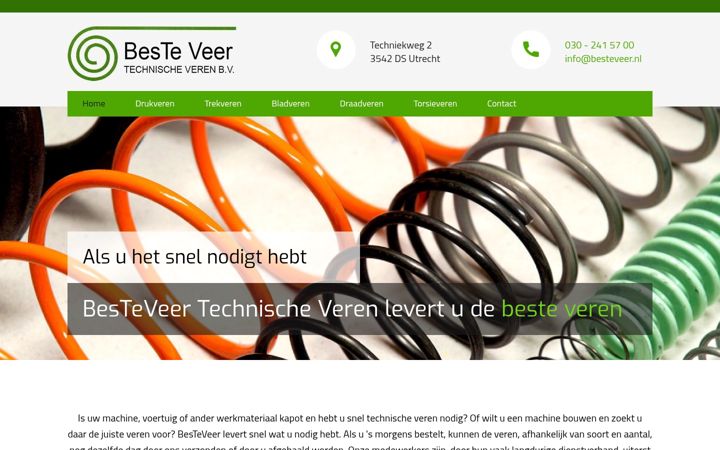 Posnetek zaslona besteveer.nl