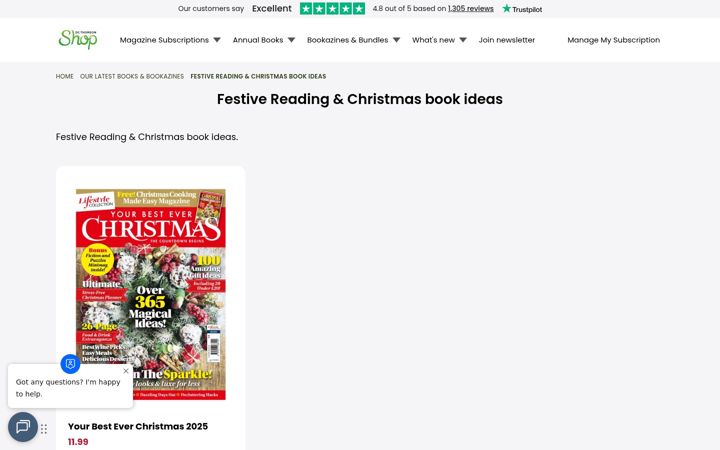 Screenshot of besteverchristmas.co.uk