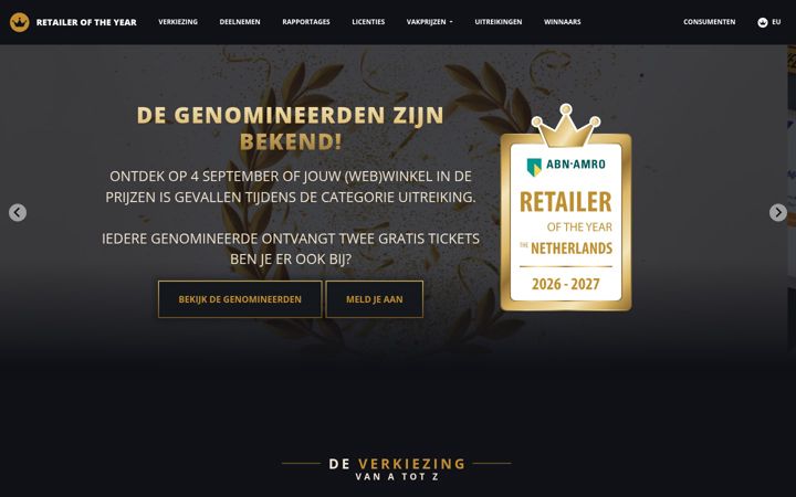 Screenshot of bestewinkelketen.nl