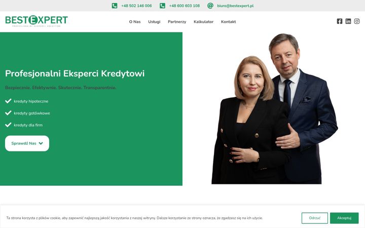 Ekrano kopija bestexpert.pl