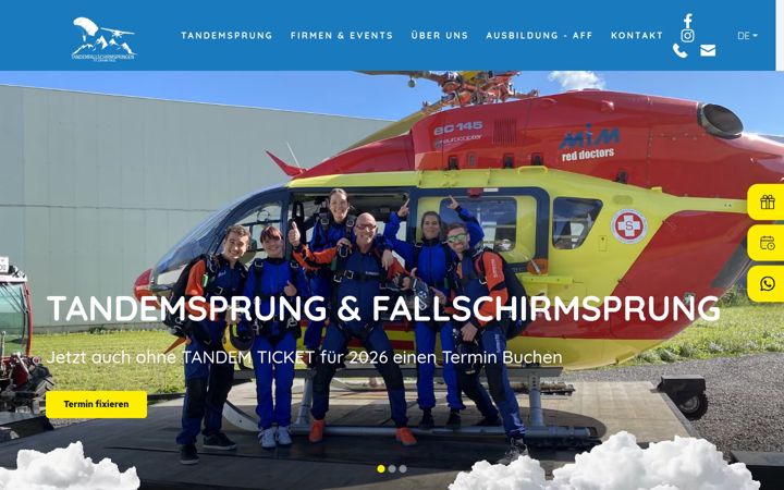 Screenshot of bestfallschirm.com