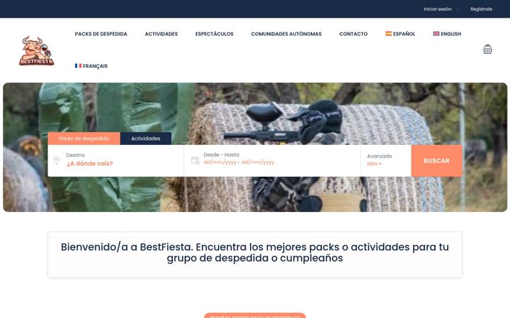 Screenshot of bestfiesta.es