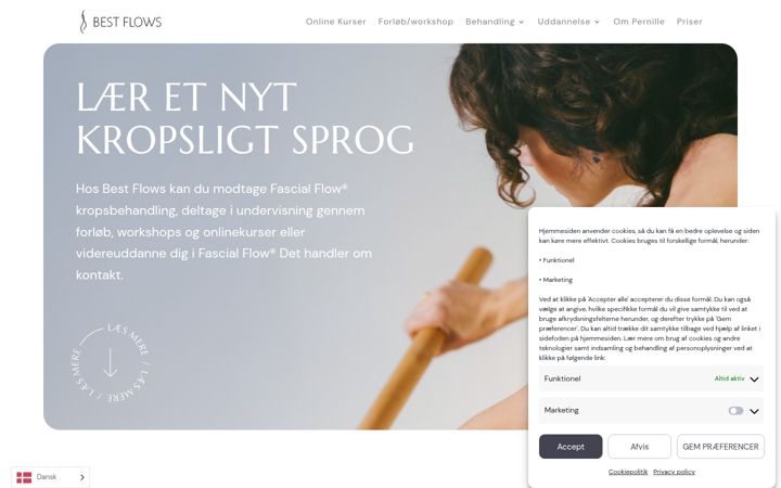 Screenshot of bestflows.dk