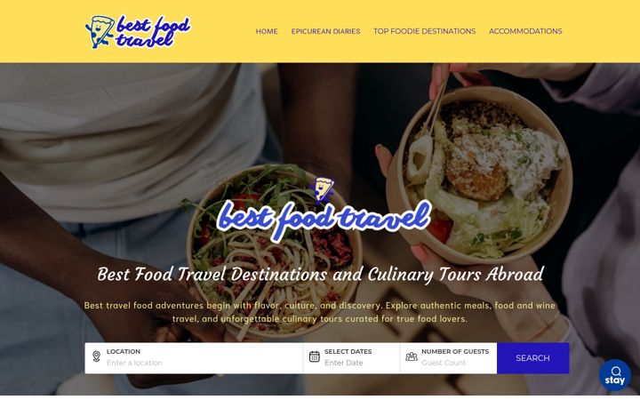 Screenshot of bestfoodtravel.com